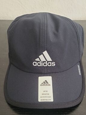 Adidas Black Performance Aeroready Cap with Reflective Logo